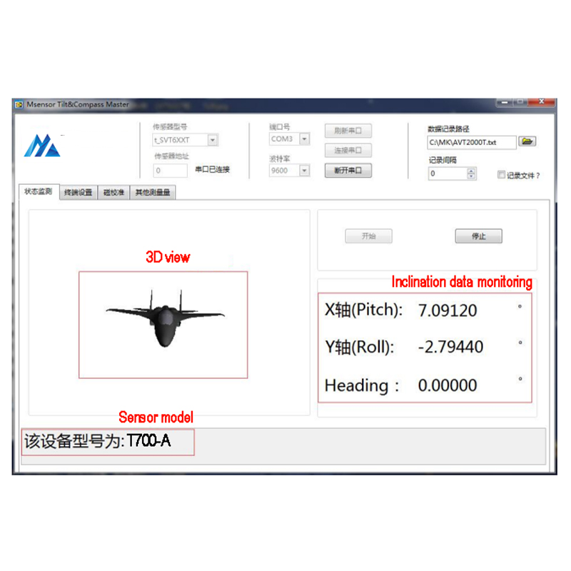 Tilt sensor T700-A